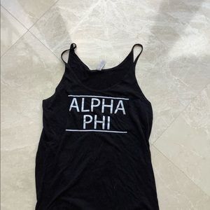 Alpha phi tank